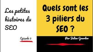 Vignette de l'épisode 3 sur les trois piliers du SEO