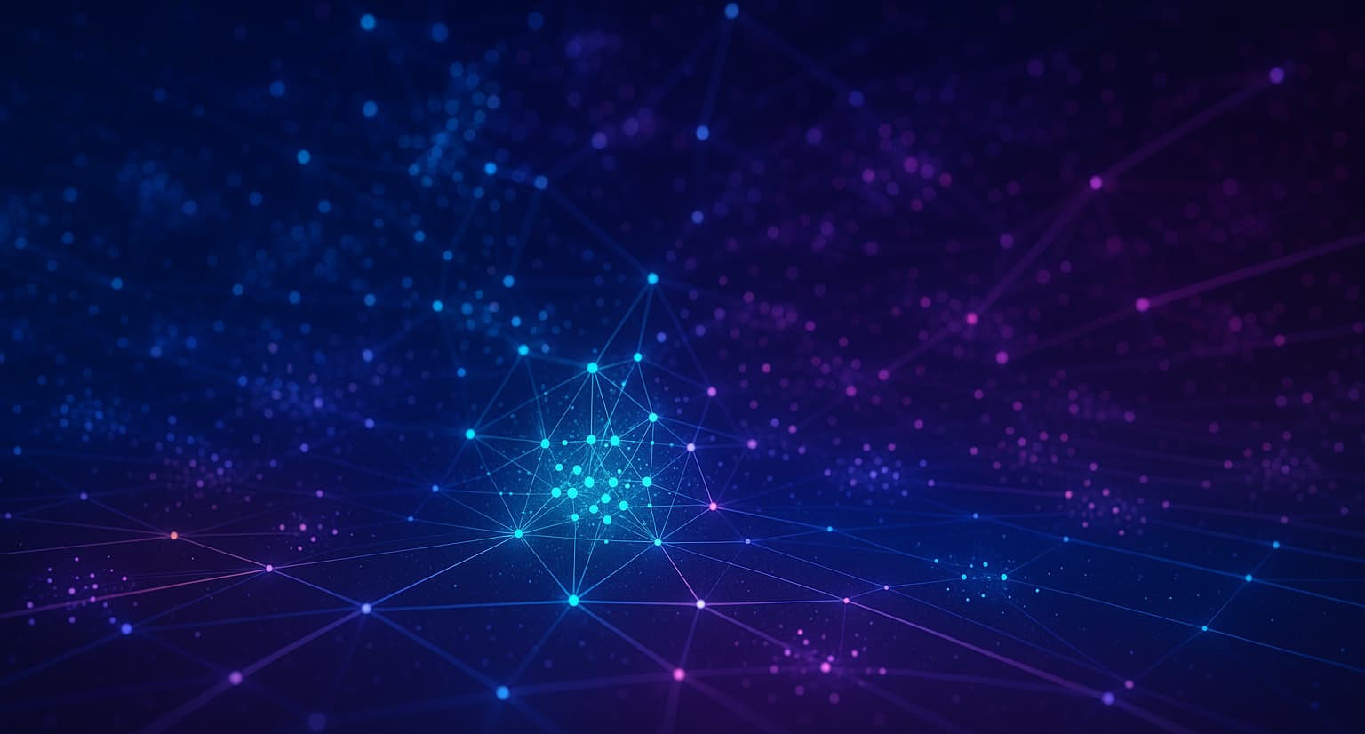 embeddings de texte connectés dans un espace vectoriel en 3 dimensions