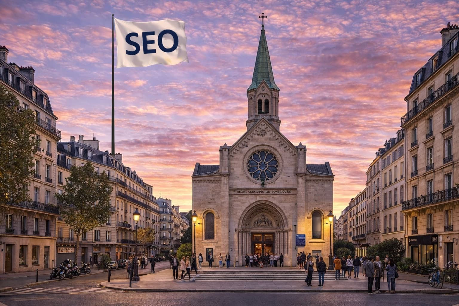 Consultant SEO Paris 11e : Eglise du Bon Secours