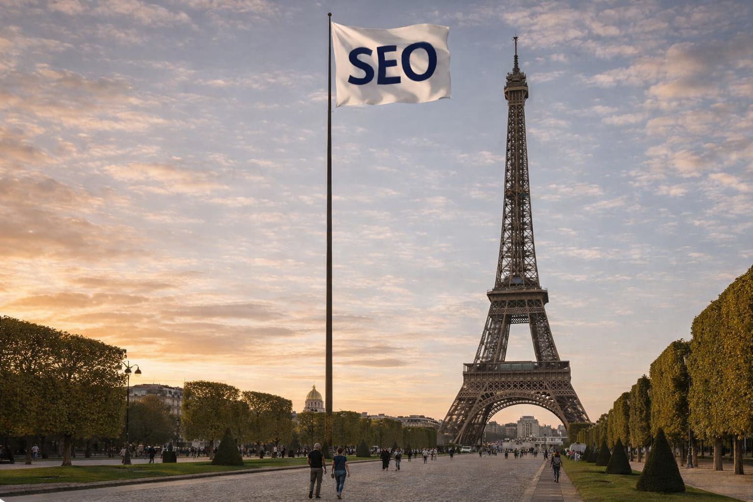 Consultant SEO Paris 16e : place du Trocadéro, Tour Eiffel