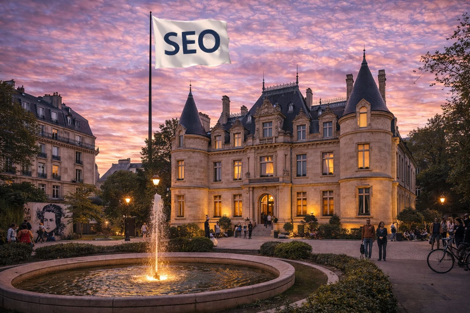 Consultant SEO Paris 17e arrondissement : Château des Ternes