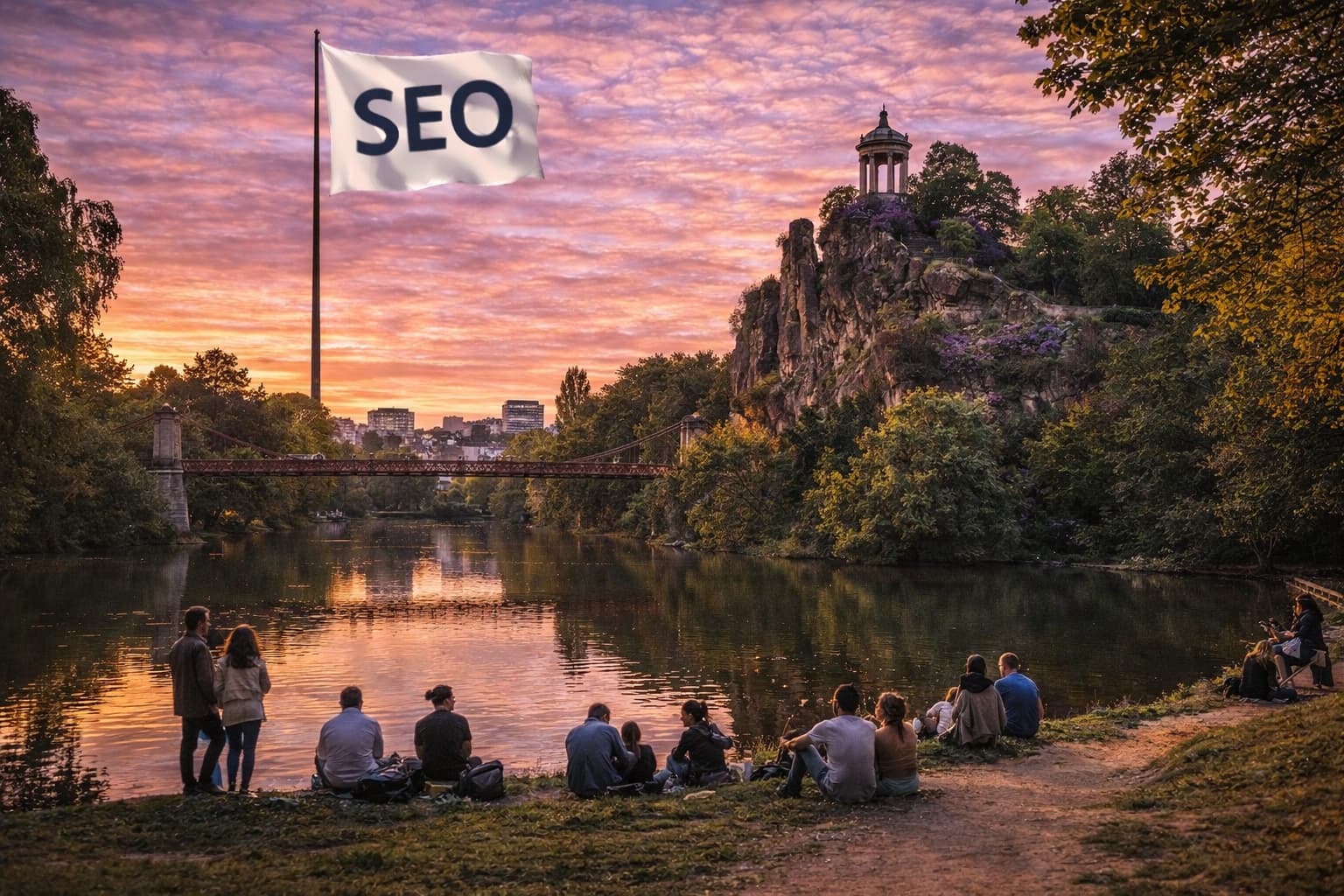 Consultant SEO Paris 19e arrondissement : Parc des Buttes-Chaumont