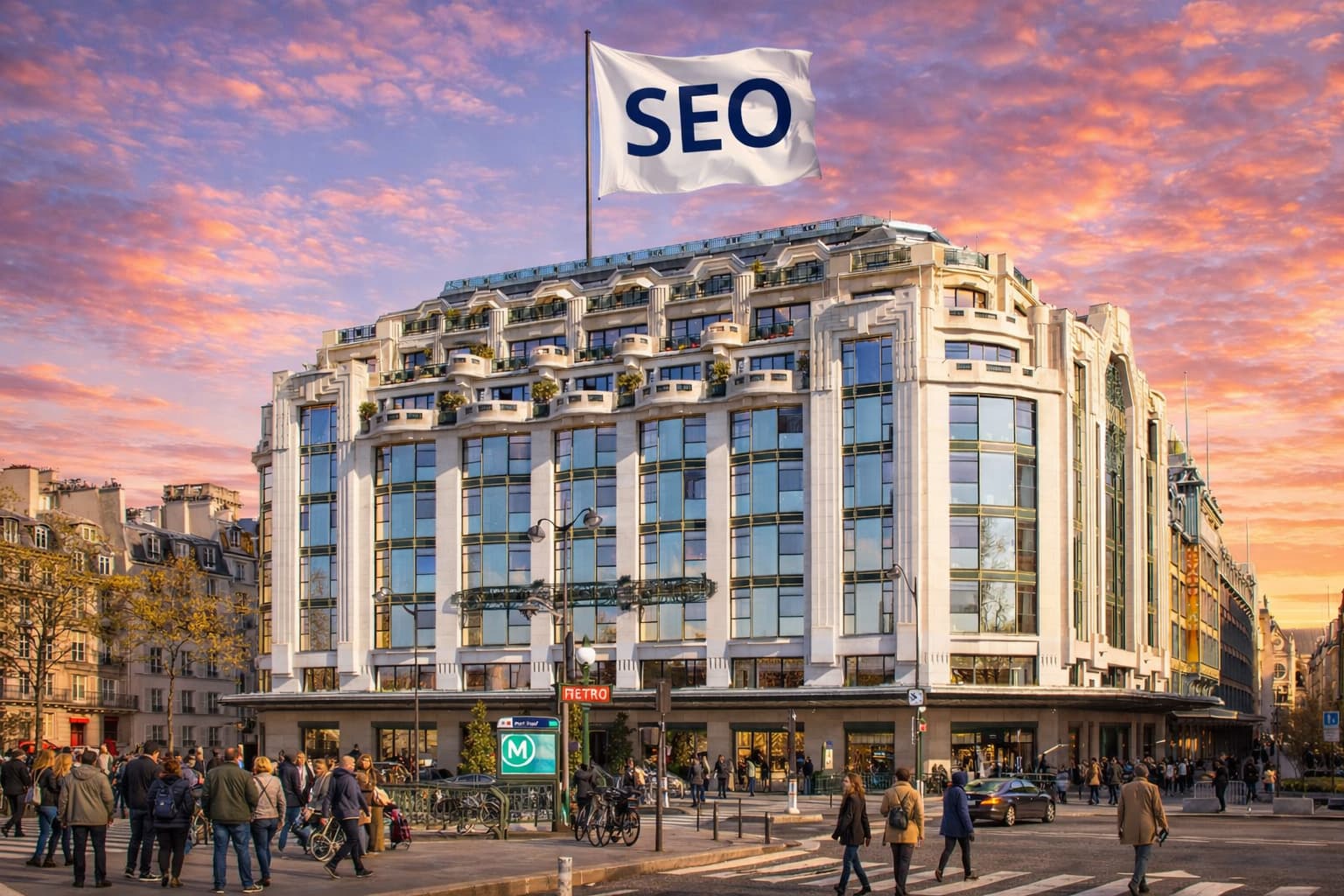 Consultant SEO Paris 1er : la Samaritaine