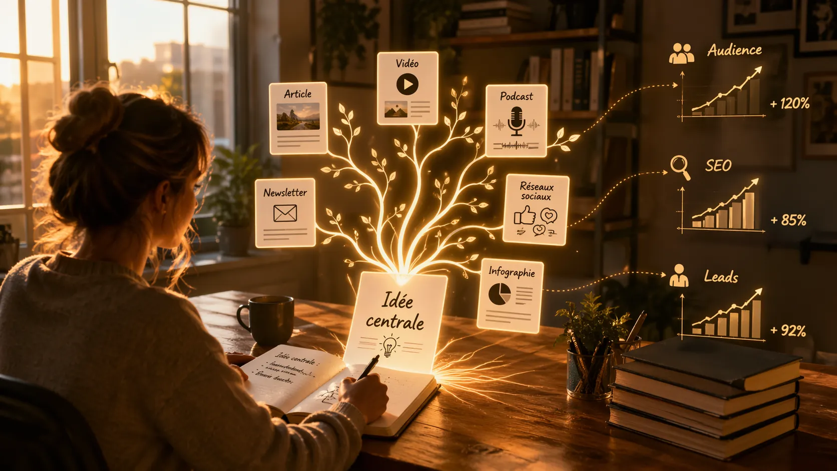 Stratégie de marketing de contenu pour attirer et convertir une audience