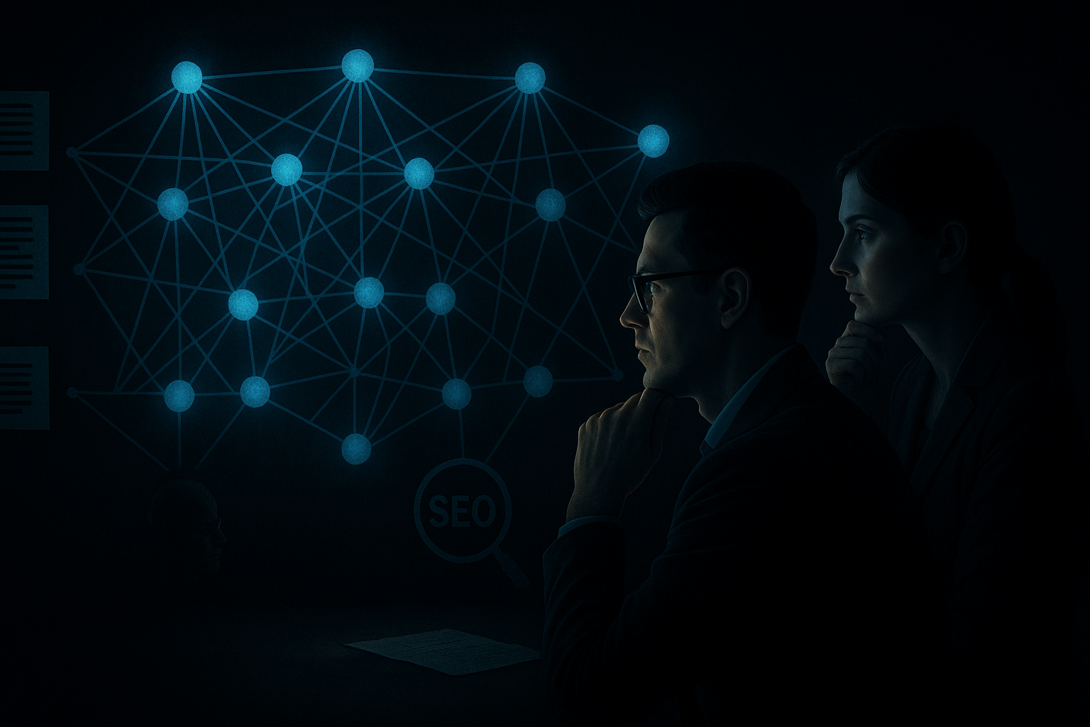 Analyse d'un réseau neuronal par des consultants SEO